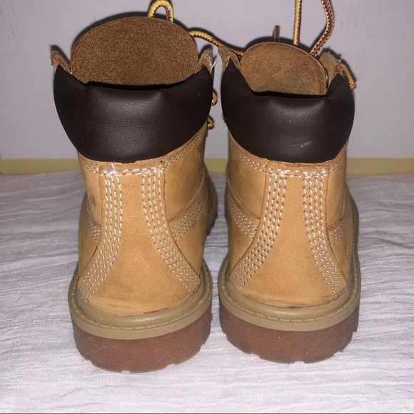 TODDLER TIMBERLAND PREMIUM 6-INCH WATERPROOF BOOTS, Size 8, Used! - Picture 7 of 7